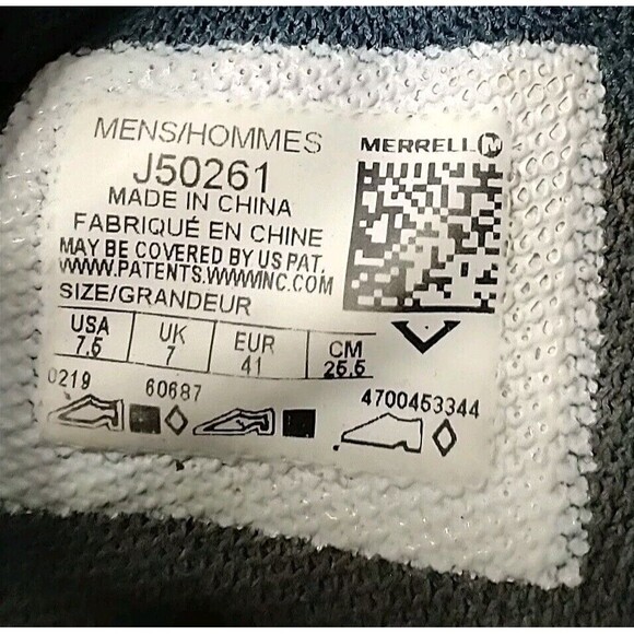 Merrell Trail Glove 2 Barefoot Men's Sneaker J50261 Hiking Trail Shoes Size 7.5 - Picture 12 of 12